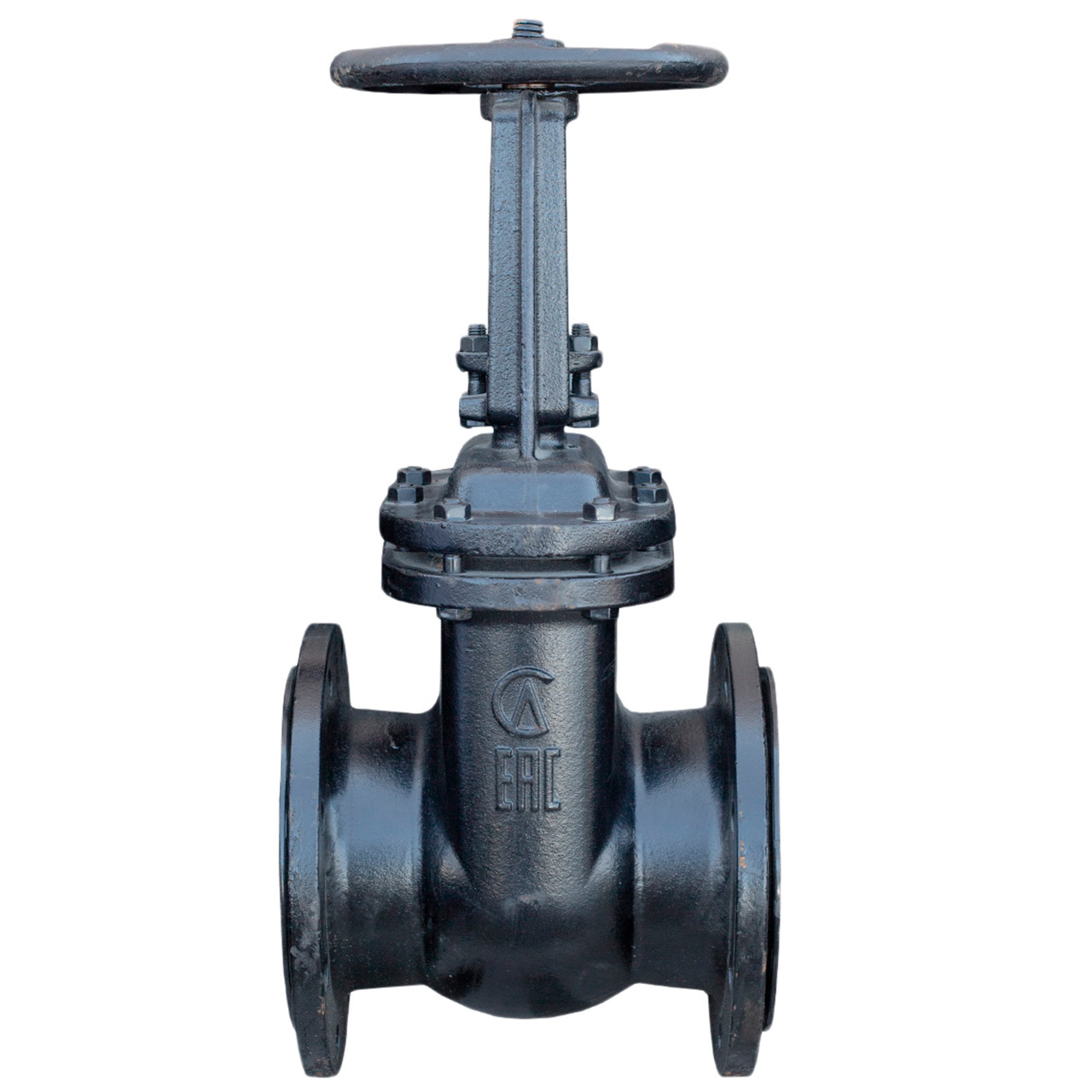 Задвижка чугунная параллельная 30ч6бр Ду 300 Ру 10 (Семёнов)