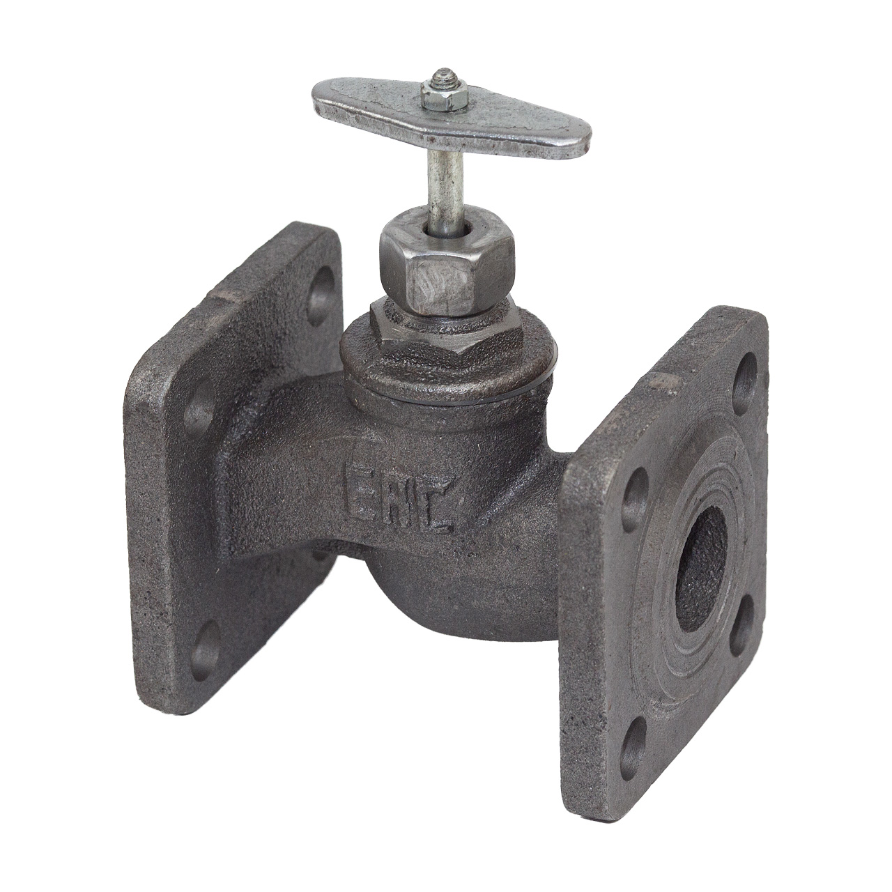 Клапан (вентиль) запорный чугунный 15кч19п Ду 40 Ру 16