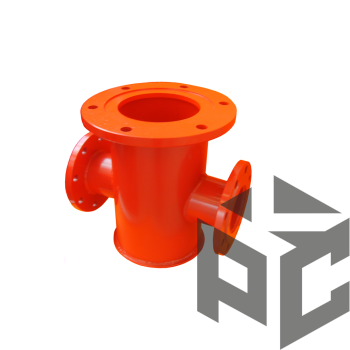 Подставка пожарная стальная ППДФ 250 Ру 10 Техкомплект от производителя "Рускон"