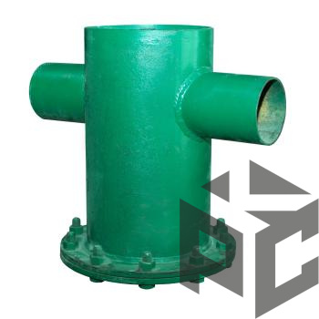 Грязевик вертикальный приварной Ду 80 Ру 16 Техкомплект от производителя "Рускон"