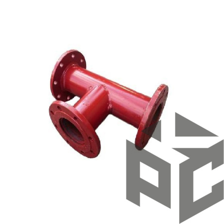 Тройник фланцевый 100х65 Ру10 от производителя "Рускон"