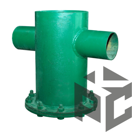 Грязевик вертикальный приварной Ду 200 Ру 16 Техкомплект от производителя "Рускон"