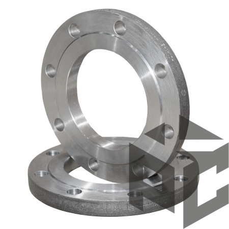 Фланец сталь 09Г2С плоский Ду 80 Ру 16 ГОСТ 33259 без обработки от производителя "Рускон"